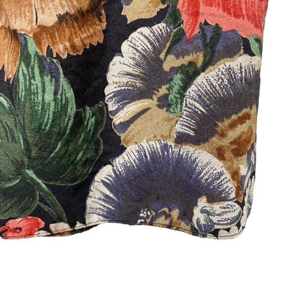 Vintage Floral Skirt XS Midi Full Tea Skirt By St. Michael Made in Germany Visco - Picture 13 of 15